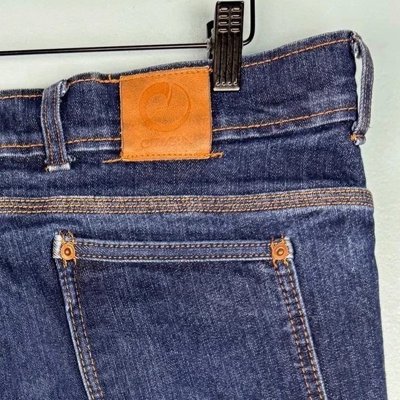 Orgin Delta Flex Legit Fit Staight Leg Jeans Men's 36x31 Blue Dark Wash‎ Denim - Picture 5 of 8